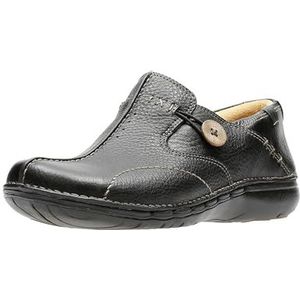 Clarks Dames Un.Loop, Zwart, 39 EU breed