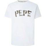 Pepe Jeans Rolf T-shirt voor heren, Wit (wit), XL