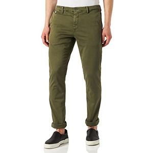 Replay Heren Benni Hyperchino kleur Xlite Jeans, 334 Combat Groen, 28W / 32L