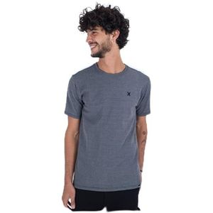 M Oceancare EShort Sleeeveential Icon Getextureerd T-shirt met korte mouwen Zwart
