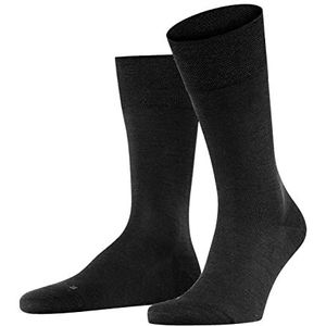 FALKE Heren Sokken Sensitive Berlin M SO Wol Katoen Met comfort tailleband 1 Paar, Zwart (Black 3000) nieuw - milieuvriendelijk, 39-42