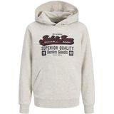 JACK & JONES MINI Sweatshirt  donkerblauw / karmijnrood / wit gemêleerd