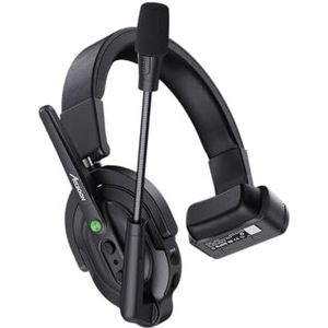 Accsoon - Como Host Headset - Dual-Mic-omgevingsruisonderdrukking voor heldere spraakkwaliteit - Ergonomisch ontwerp - 400 meter bereik