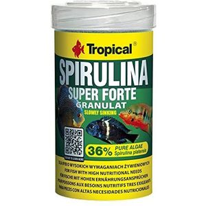 Tropical Super Spirulina Forte Granulaat voer met 36% Spirulina (Platensis) aandeel, per stuk verpakt (1 x 100 ml)