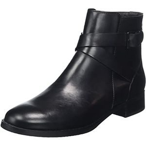 Clarks Dames Hamble Buckle Fashion Boot, zwart leder, 41.5 EU