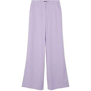 NAME IT Nlfrin Hw Wide Pant Broek voor meisjes, Zand Verbena, 140 cm