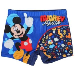 MICKEY, zwembroek, blauw, strand, zwemmen, zomer, comfort, bedrukt, kinderen, jongens, meisjes, maat 3/4A - model MIC36-0371 S2-3/4A