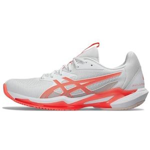 ASICS Solution Speed FF 3 Sneakers voor dames, 43,5 EU, White Sun Coral, 43.5 EU