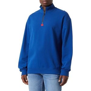 HUGO Durty Sweatshirt voor heren, Medium Blue420, XS