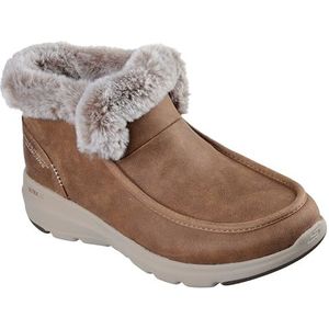 Skechers - Glacial Ultra - Dameslaarzen - Kastanje - Veganistisch