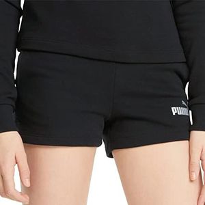 PUMA ESS Tr G Gebreide shorts voor meisjes, Puma Black, 128 cm