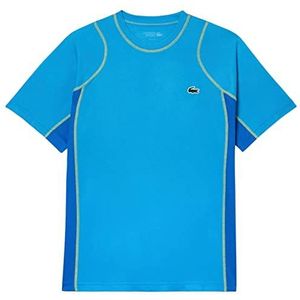 Lacoste TH5198 T-Shirt & Turtle Neck Shirt, Fiji/Kingdom-Lima, M Heren, Fiji/Kingdom-lima, M