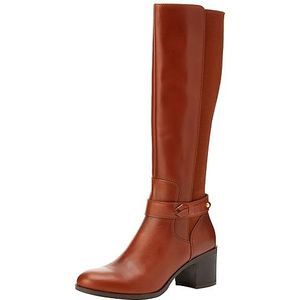 Geox Dames D New Asheel Knee High Boot, bruin, 37.5 EU