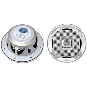 Lanzar AQ6CXW 2-weg marine luidspreker (400 W, 16,5 cm/6,5 inch), wit