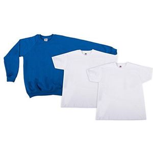 Fruit of the Loom T-shirt voor jongens, verpakking van 3 stuks