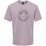 ONLY & SONS Onslamer Life Reg Logo Ss Tee Werk-T-shirt voor heren, Nirvana, XS