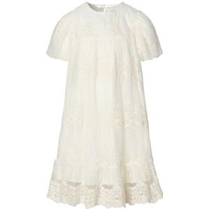 Noppies Semi-transparante Jurk Enshi met Kant Offwhite