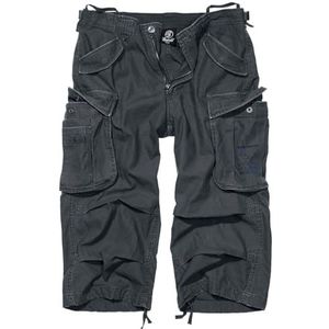 Brandit - Industry Vintage - Cargoshorts - Antraciet - Driekwart Lengte