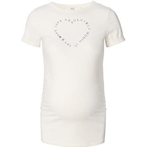 ESPRIT Maternity Dames T-shirt met korte mouwen, Off White - 103, 44