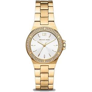 Michael Kors - Lennox Collection, goudkleurig, roestvrij stalen horloge voor dames MK7278