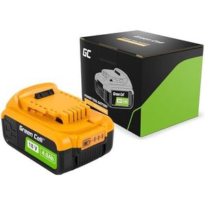 Green Cell (4 Ah 18 V Li-Ion) accu 4000 mAh reservebatterij voor DeWalt XR 18V DCB182 DCB184 DCB200 DCB201 DCB180 DCB181 met batterij-indicator Geen geheugeneffect