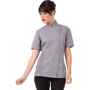 Chef Works Springfield Chef-jas voor dames, Grijs, XL