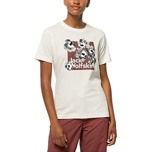 Jack Wolfskin - Florell Box - T-shirt - Biologisch Katoen - Met Korte Mouwen
