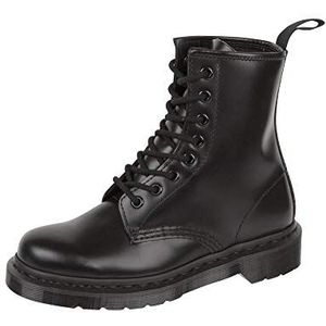 Dr. Martens 1460 MONO Smooth Combat Boots voor volwassenen, uniseks, zwart, 41 EU