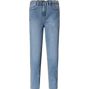 s.Oliver Mom-Fit-jeans voor meisjes, van stretchkatoen, lichtblauw, 176 cm (Slank)