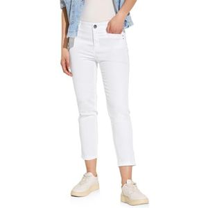 STREET ONE 7/8 satijnen broek, wit, 34W x 26L