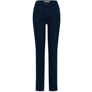BRAX Carola Five-Pocket-jeans voor dames, in thermo-denim, vrijetijdsbroek, Clean Dark Blue., 34W / 32L