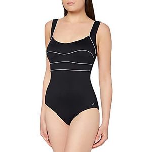 Haute Pression Eendelig voor dames, zwart (noir/blanc), FR: 38B (Taille fabricant: 38)