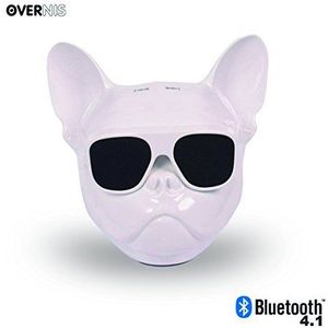 Overnis 58136 Bulldog Speaker, wit