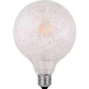 Garza Vintage Ice Globus Retro LED-lamp met filament, warm licht, E27, 4,5 W
