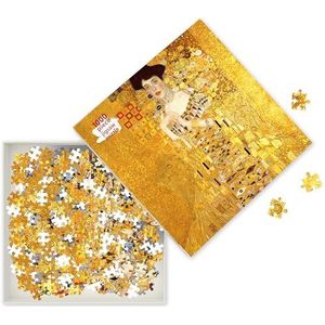 Puzzle - Gustav Klimt: Adele Bloch-Bauer I: Unser faszinierendes, hochwertiges 1.000-teiliges Puzzle (73,5 cm x 51,0 cm) in stabiler Kartonverpackung