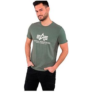 Alpha Industries Basis T-shirt Heren T-shirt Vintage Green