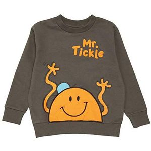 Mr Men & Little Miss Mr Tickle Crewneck sweatshirt, Kinderen, 80-128, Braun, Officiële Koopwaar