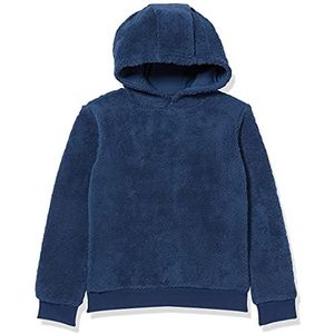 LEGO Wear Jongens Teddy Hoodie Fleece Jas, donkerblauw, 110 cm