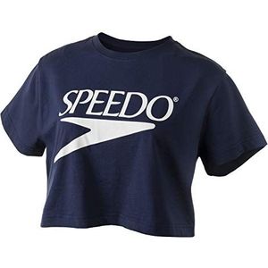 Speedo Vrouwen T-shirt korte mouw ronde hals Vintage Crop Top