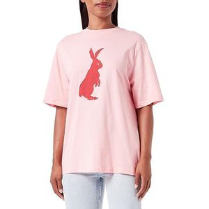United Colors of Benetton Dames T-shirt, Roze 03z, XS