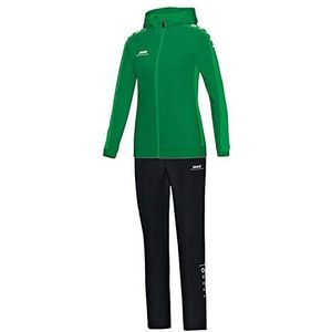 JAKO Dames Striker met capuchon presentatiepak, sportgroen, 34
