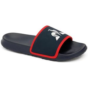 Le Coq Sportif Slide Binding, flipflops, Dress Blue/Fiery Red, maat 37