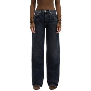 7 For All Mankind Tess Stormwave broek, Donkerblauw, 23W