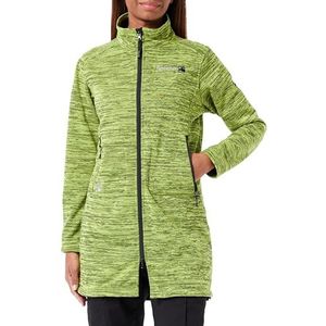 Deproc Active Elmsdal Long II Lichte softshelljas voor dames, korte jas, windstopper, softshelljas, overgangsjas, groen, 38