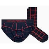 Emporio Armani - EM002223_AF15003 - Set - Marineblauw - Slips en Sokken