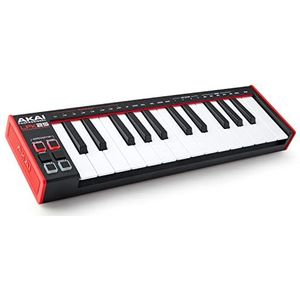 AKAI Professional LPK25 - USB MIDI-keyboardcontroller met 25 responsieve synth-toetsen voor Mac en pc, arpeggiator en muziekproductiesoftware