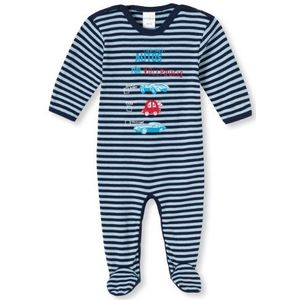 Schiesser Baby-jongenspak met voet tweedelige pyjama