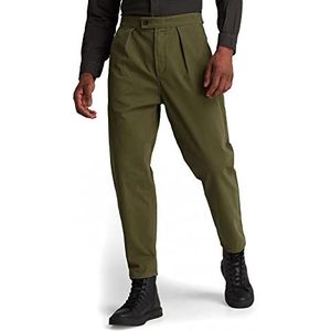 G-Star Raw heren Broek Worker Chino Relaxed, Groente (Dark Olive), 30W / 32L