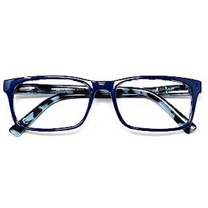 El Charro Tennessee leesbril, blauwe schildpad, uniseks, Blauwe schildpad, Eén maat