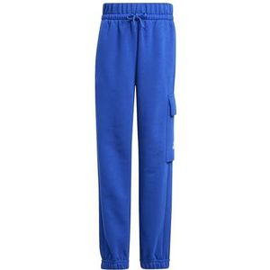 adidas Uniseks-Kind ESSENTIALS CARGO PANTS, team royal blue/white, 3-4 Years